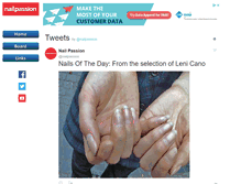 Tablet Screenshot of nailpassion.com